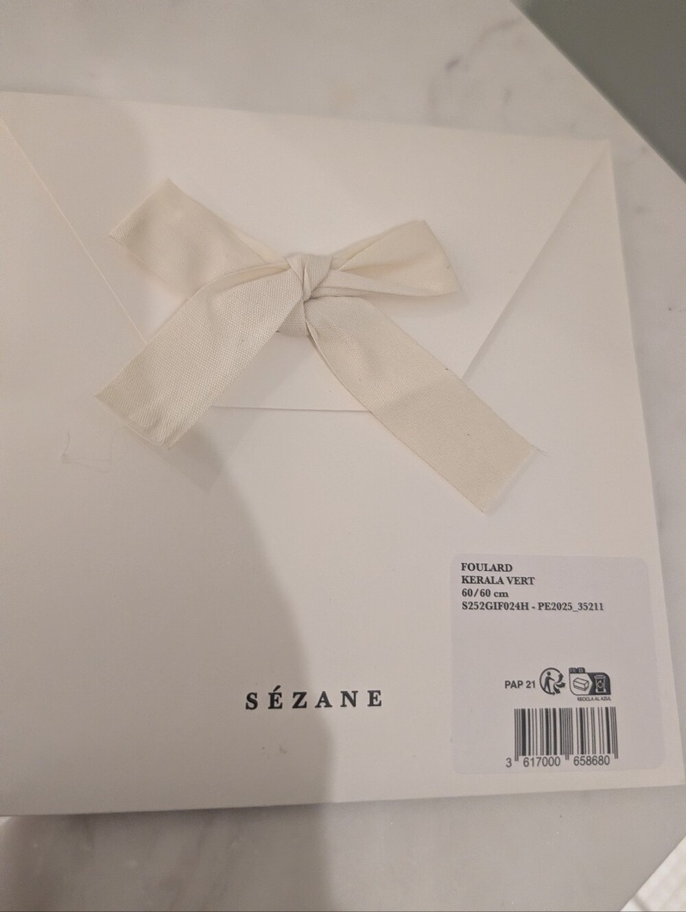 Sezane Floral Scarf - Picture 2 of 2